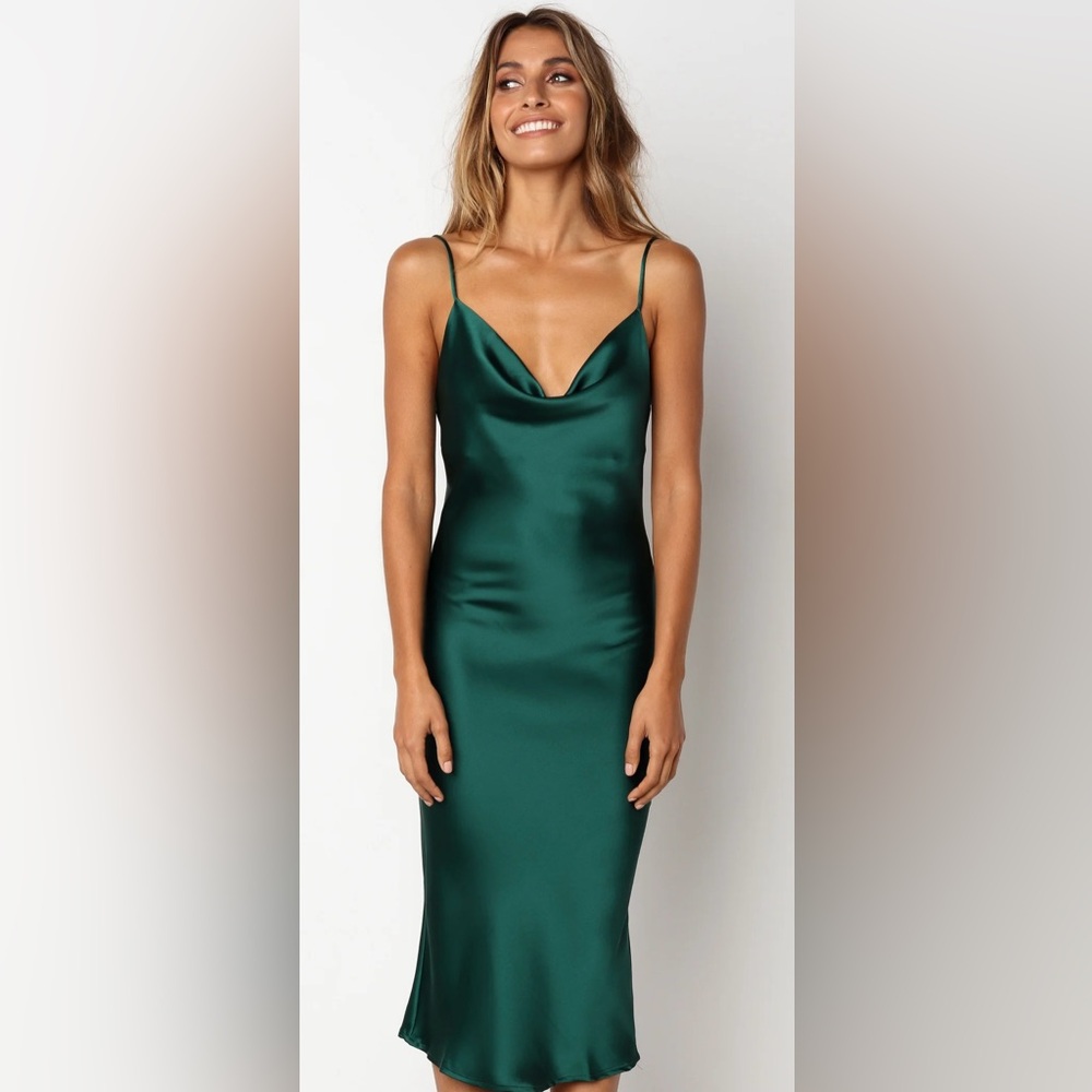 Petal & Pup Persia Satin Slip Dress Size 4